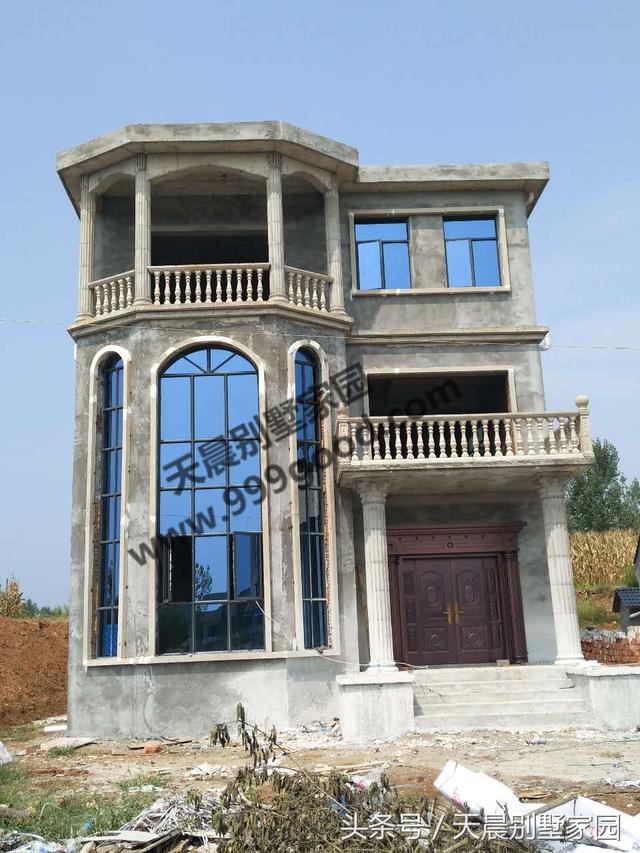 3套經(jīng)濟省錢的三層自建房方案，雖然簡單，但很美觀