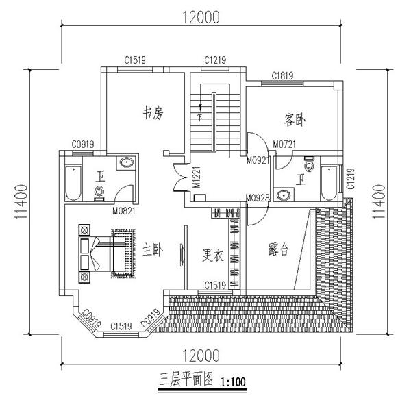3套經(jīng)濟省錢的三層自建房方案，雖然簡單，但很美觀