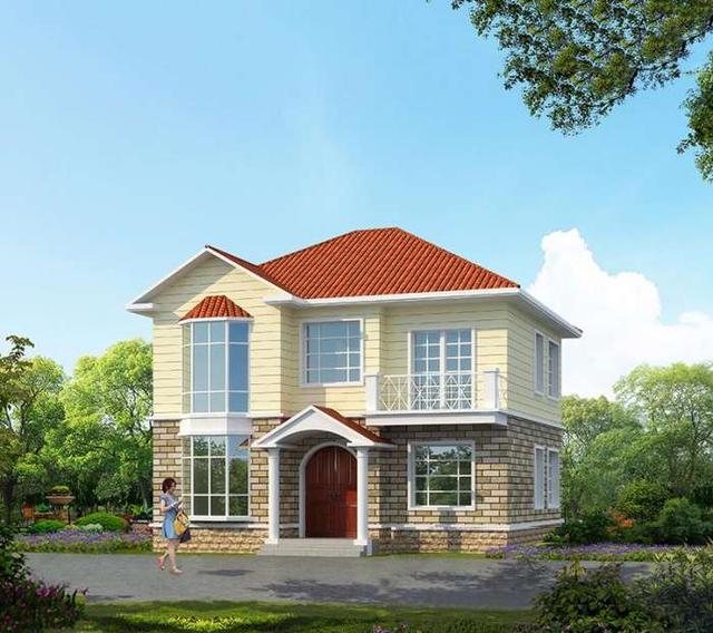 造價(jià)20萬(wàn)內(nèi)二層精品小別墅方案，不看肯定后悔