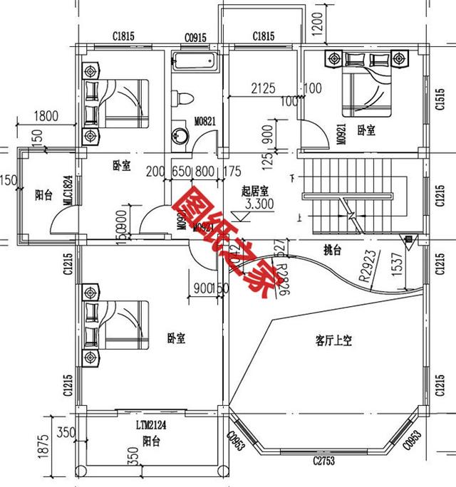漂亮的農(nóng)村三層別墅圖，表哥家建好說(shuō)對(duì)象來(lái)了一排