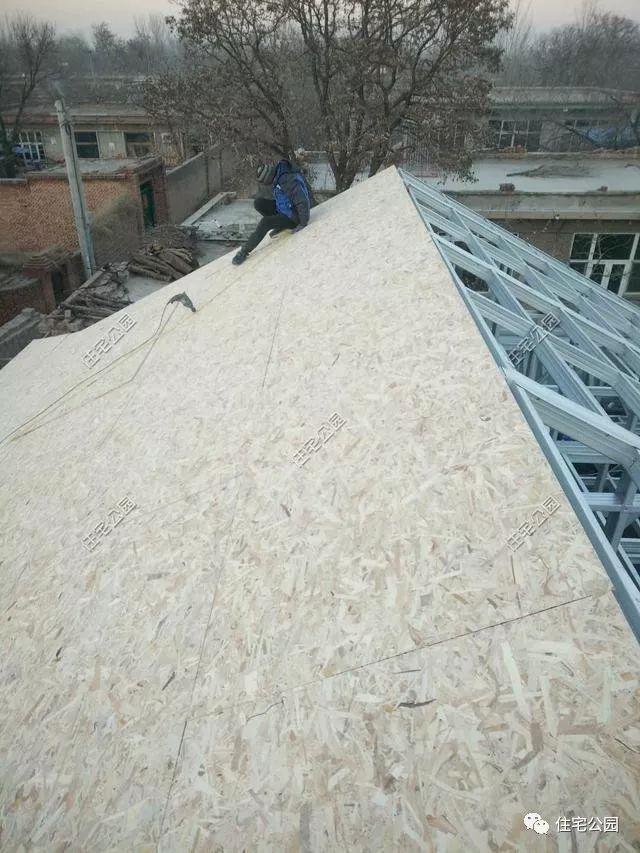 實(shí)拍一層輕鋼結(jié)構(gòu)施工過程，附平面戶型圖