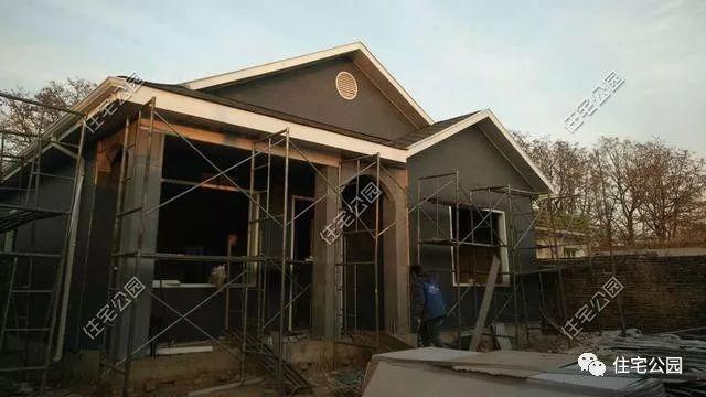 實(shí)拍一層輕鋼結(jié)構(gòu)施工過程，附平面戶型圖