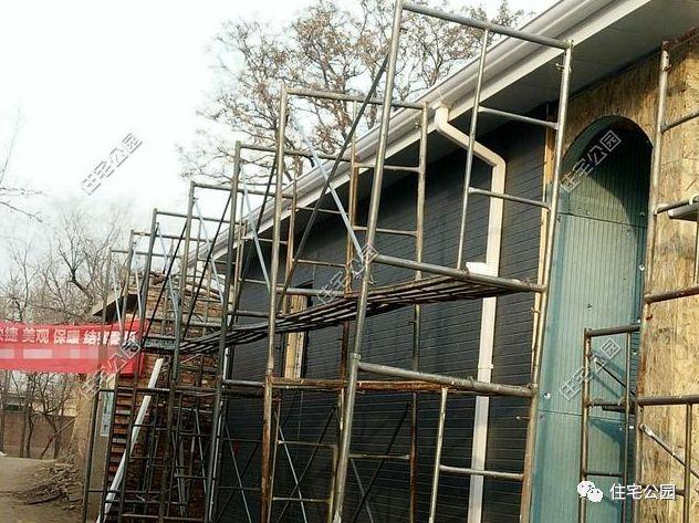 實(shí)拍一層輕鋼結(jié)構(gòu)施工過程，附平面戶型圖