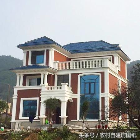 11×12米三層農(nóng)村別墅設(shè)計(jì)方案圖，附3個(gè)實(shí)拍案例