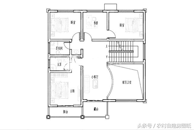 11×12米三層農(nóng)村別墅設(shè)計(jì)方案圖，附3個(gè)實(shí)拍案例