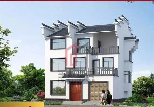 看來看去，還是徽派中式的自建房越看越美