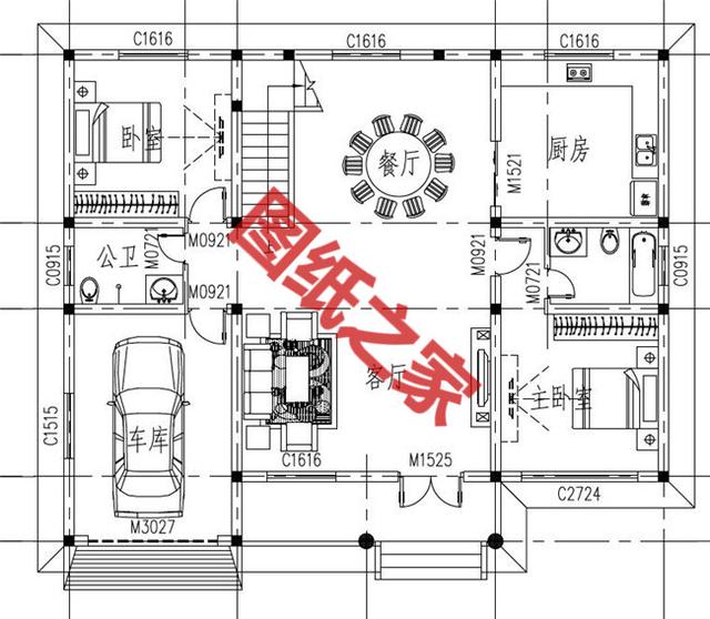 3款一層別墅設(shè)計(jì)圖方案，人見(jiàn)人愛(ài)
