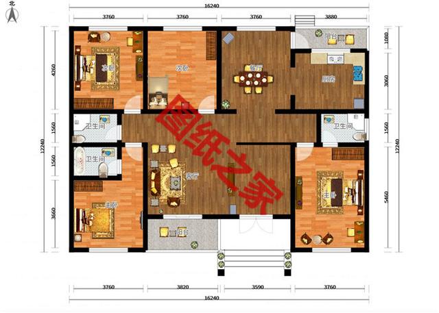 3款一層別墅設(shè)計(jì)圖方案，人見(jiàn)人愛(ài)