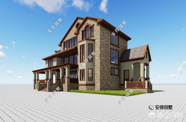 10米*9米農(nóng)村自建房，2層美式風(fēng)格別墅圖怎么設(shè)計？
