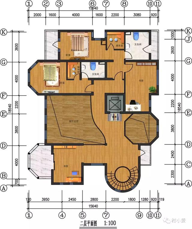 城堡式別墅設(shè)計(jì)方案，帶地下室、泳池，土豪才能建的起
