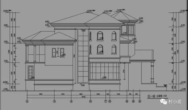 城堡式別墅設(shè)計(jì)方案，帶地下室、泳池，土豪才能建的起