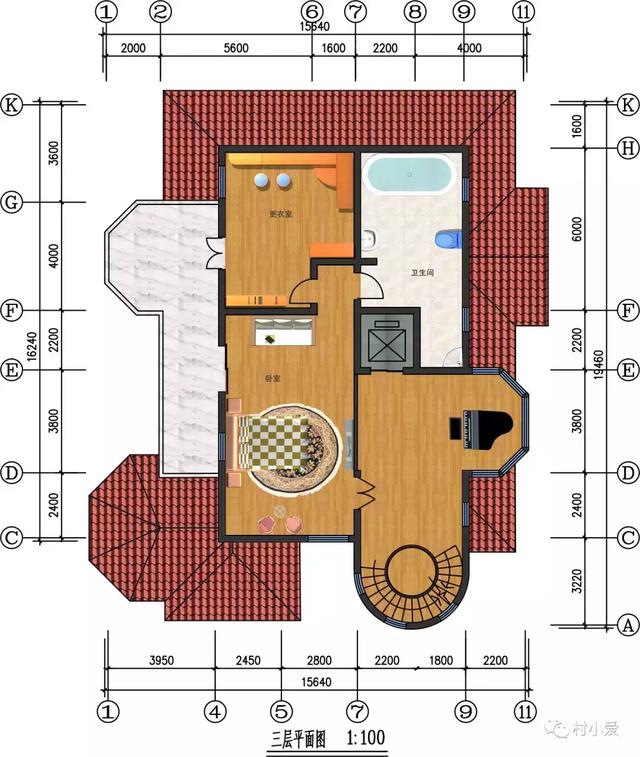城堡式別墅設(shè)計(jì)方案，帶地下室、泳池，土豪才能建的起