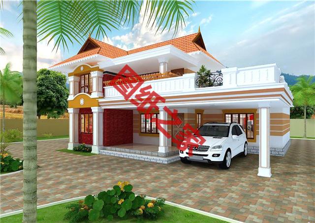 20萬農(nóng)村自建二層樓房設(shè)計(jì)圖，看完借錢都想建