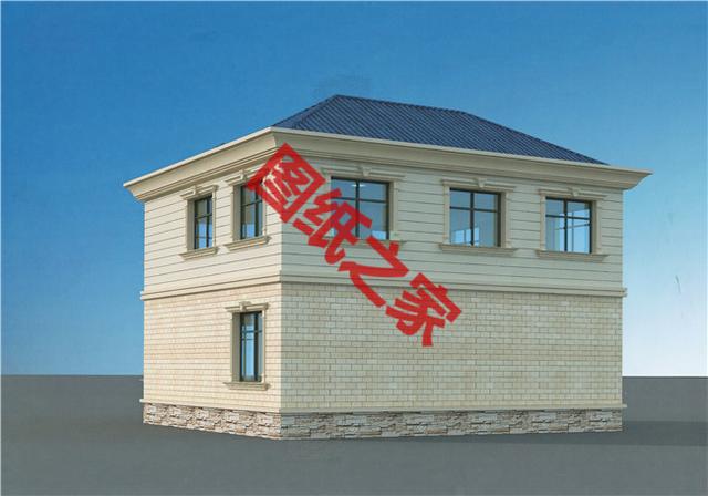 20萬農(nóng)村自建二層樓房設(shè)計(jì)圖，看完借錢都想建