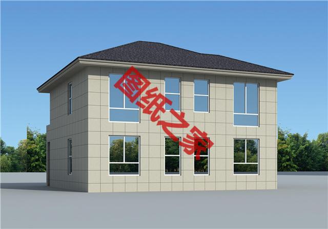 20萬農(nóng)村自建二層樓房設(shè)計(jì)圖，看完借錢都想建