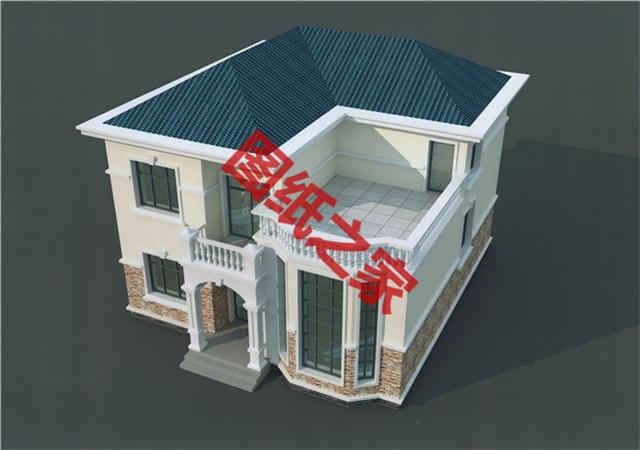 20萬農(nóng)村自建二層樓房設(shè)計(jì)圖，看完借錢都想建