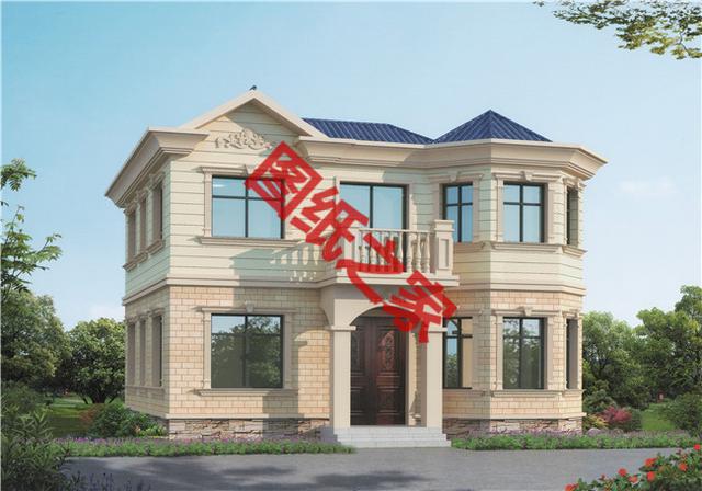 20萬農(nóng)村自建二層樓房設(shè)計(jì)圖，看完借錢都想建