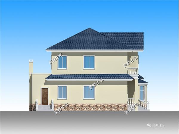 3款30萬預(yù)算的二層小別墅設(shè)計圖，外觀美，戶型實用