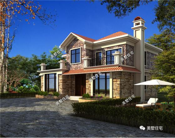 3款30萬預(yù)算的二層小別墅設(shè)計圖，外觀美，戶型實用