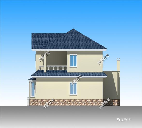 3款30萬預(yù)算的二層小別墅設(shè)計圖，外觀美，戶型實用