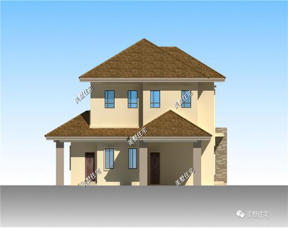 3款30萬預(yù)算的二層小別墅設(shè)計圖，外觀美，戶型實用