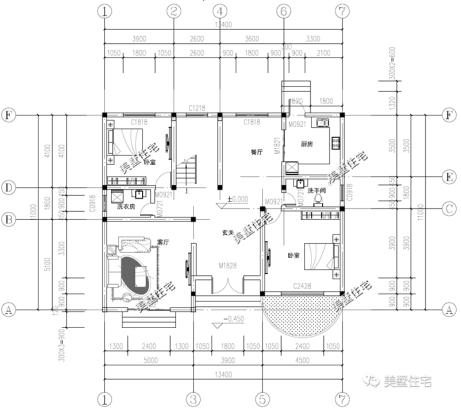 3款30萬預(yù)算的二層小別墅設(shè)計圖，外觀美，戶型實用