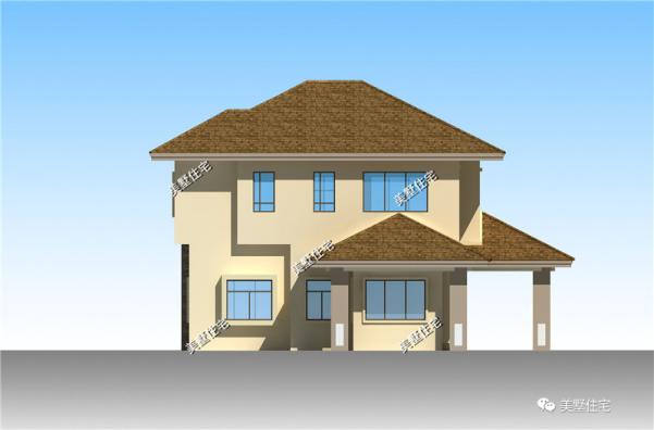 3款30萬預(yù)算的二層小別墅設(shè)計圖，外觀美，戶型實用