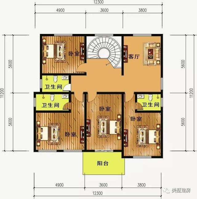2套既經濟又漂亮的二層樓房設計方案，95%的喜歡