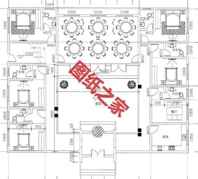 驚嘆！這套四合院別墅設(shè)計(jì)方案，秒殺一切歐式別墅