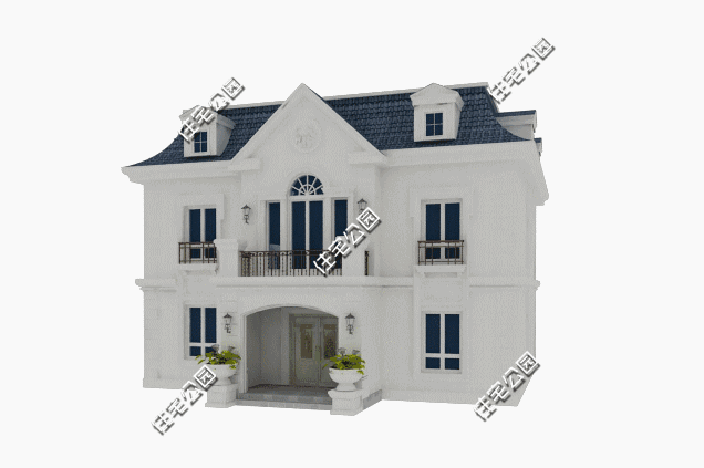 12X12方方正正的別墅設(shè)計(jì)方案，符合中國(guó)人方正的喜好