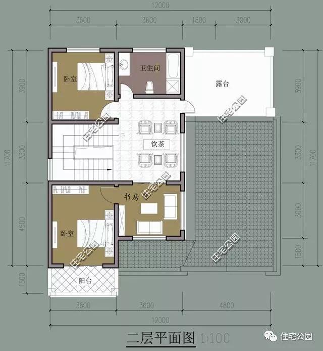 農(nóng)村新中式2層別墅設(shè)計方案，秒殺洋樓洋房