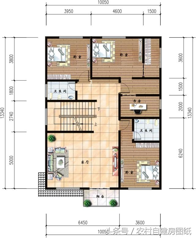 5款帶車(chē)庫(kù)的農(nóng)村別墅設(shè)計(jì)圖，有車(chē)的方便啦