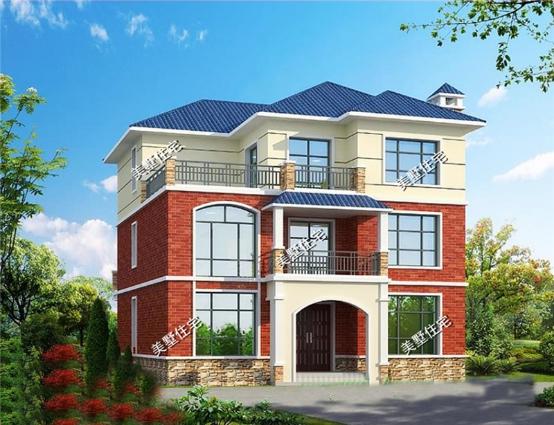 讓鄰居眼紅的三套時尚小洋樓圖，自建有面子