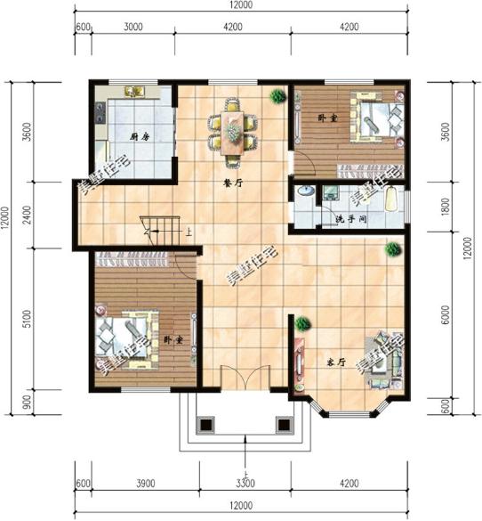 讓鄰居眼紅的三套時尚小洋樓圖，自建有面子