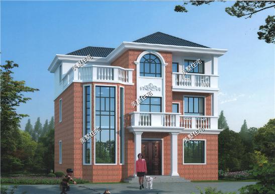 讓鄰居眼紅的三套時尚小洋樓圖，自建有面子