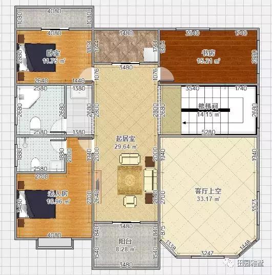 帶地下室三層自建房屋設(shè)計(jì)圖，建出來高大上
