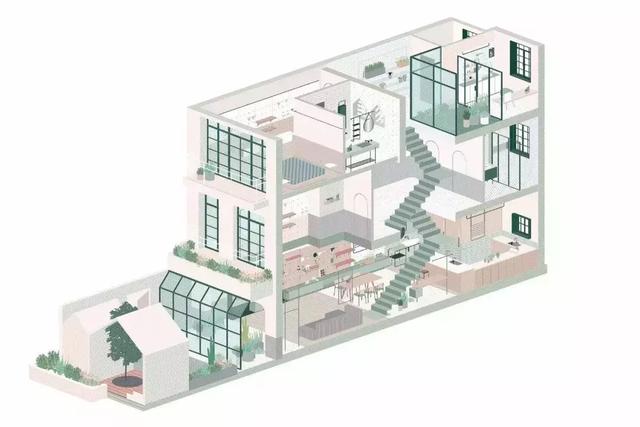 上海舊房改造實(shí)拍，搖身一變成清新別墅