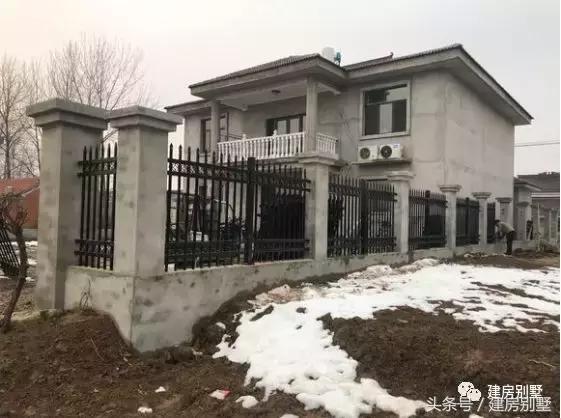 農(nóng)村簡單二層住宅實(shí)拍圖，附室內(nèi)裝修，造價低