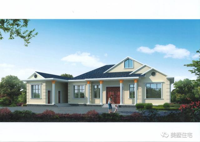5款外觀精美的一層小別墅方案圖，看完不喜歡找我