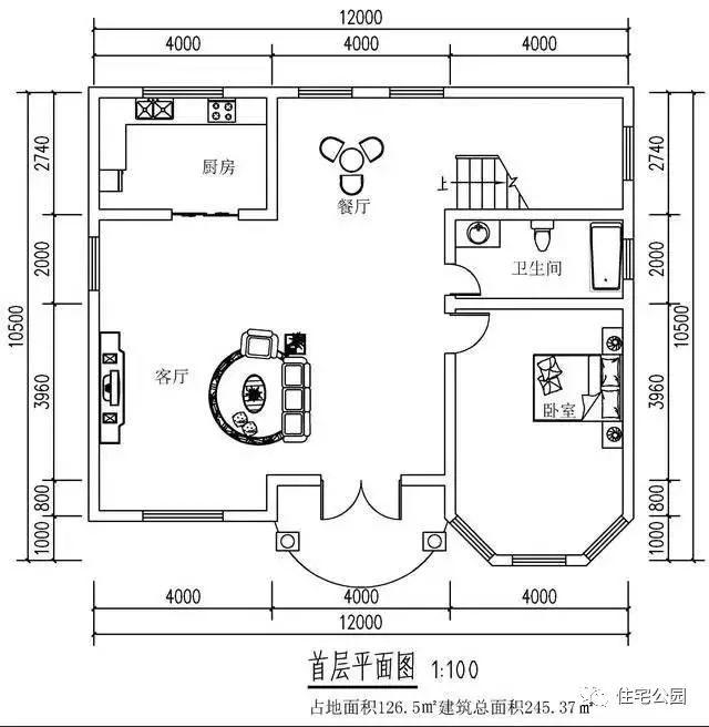 3套造價40萬的三層別墅設計圖，附戶型方案圖