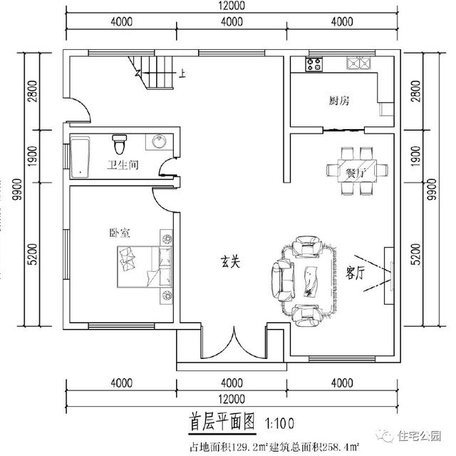3套造價40萬的三層別墅設計圖，附戶型方案圖