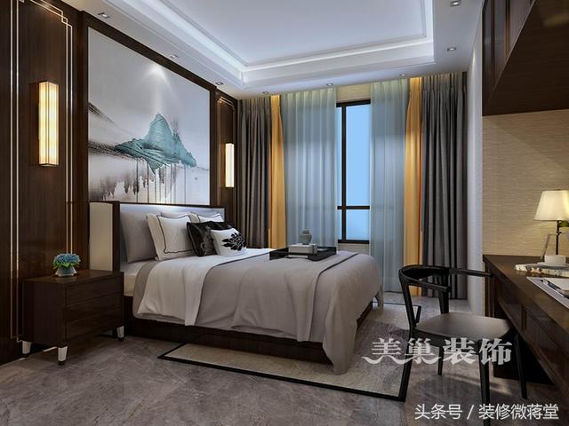 古典中式風(fēng)格別墅裝修實(shí)拍，格調(diào)高雅布局精美