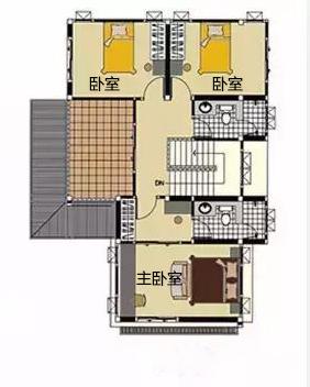 8米開間現(xiàn)代風(fēng)格二層小別墅圖，漂亮、時尚