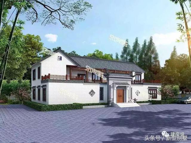 15款中式別墅設(shè)計(jì)效果圖片，低調(diào)、奢華，古香古色