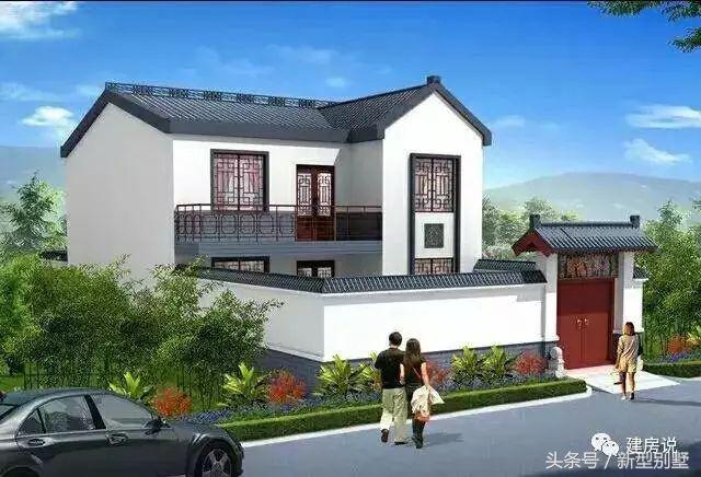 15款中式別墅設(shè)計(jì)效果圖片，低調(diào)、奢華，古香古色