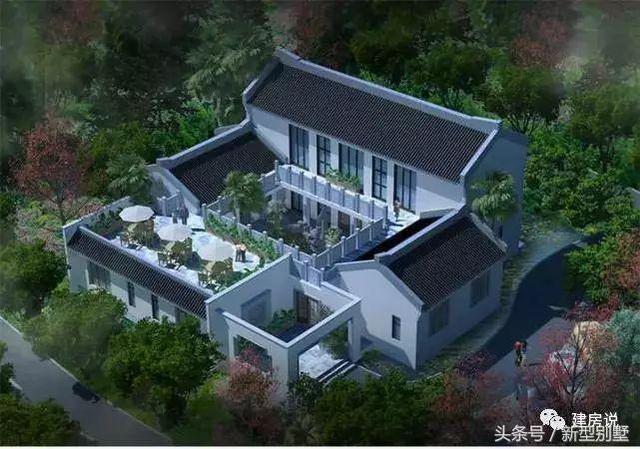 15款中式別墅設(shè)計(jì)效果圖片，低調(diào)、奢華，古香古色