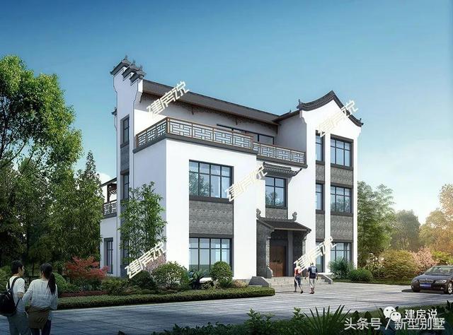 15款中式別墅設(shè)計(jì)效果圖片，低調(diào)、奢華，古香古色
