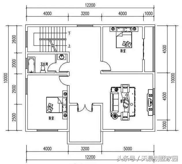 2款農(nóng)村豪宅設(shè)計(jì)方案圖，氣派、有面子