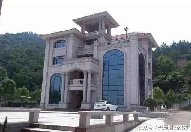 2款農(nóng)村豪宅設(shè)計(jì)方案圖，氣派、有面子