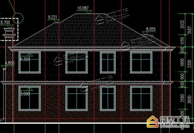10個臥室二層別墅設(shè)計，大家庭也住得下